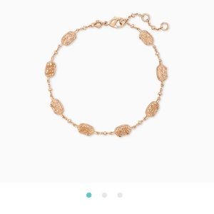 Kendra Scott Emilie Rose Gold Bracelet